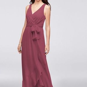 David’s bridal bridesmaid dress